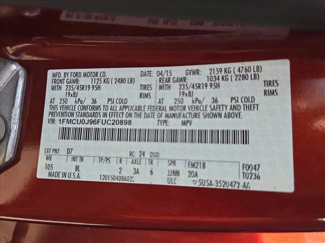 Used 2015 Ford Escape Titanium w/ Equipment Group 301A FWD image 17