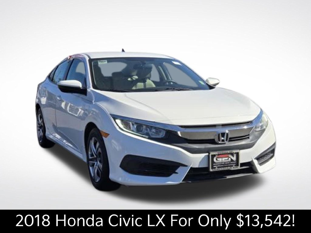 Used 2018 Honda Civic LX image 1