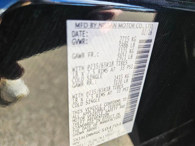 Used 2016 INFINITI QX60 w/ Premium Plus Package image 27