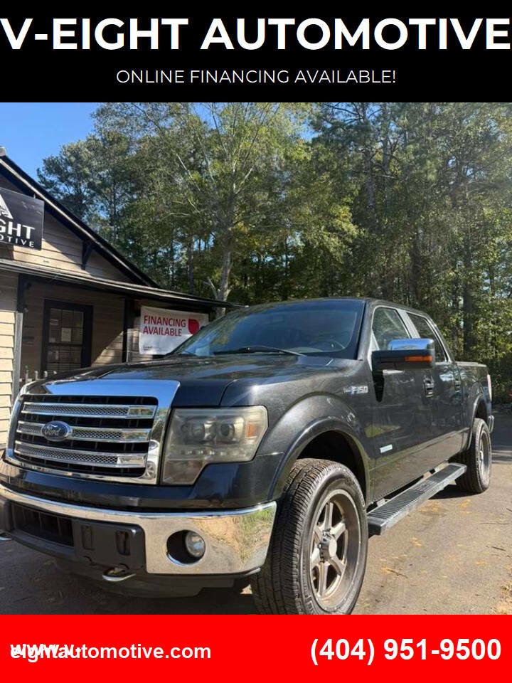 Used 2014 Ford F150 Lariat w/ Lariat Chrome Package image 1