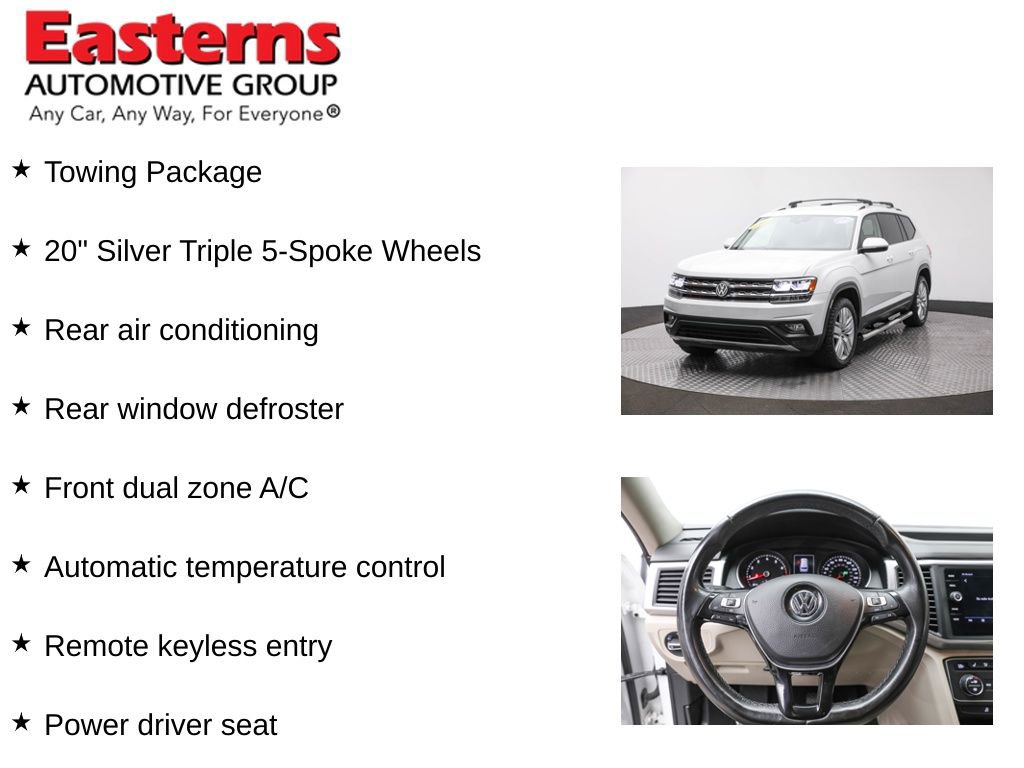 Used 2019 Volkswagen Atlas SE w/ Towing Package image 11