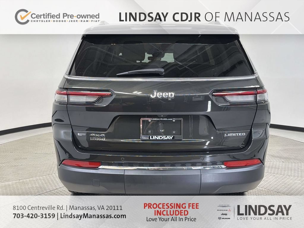 Certified 2022 Jeep Grand Cherokee L Limited AWD/4WD image 8