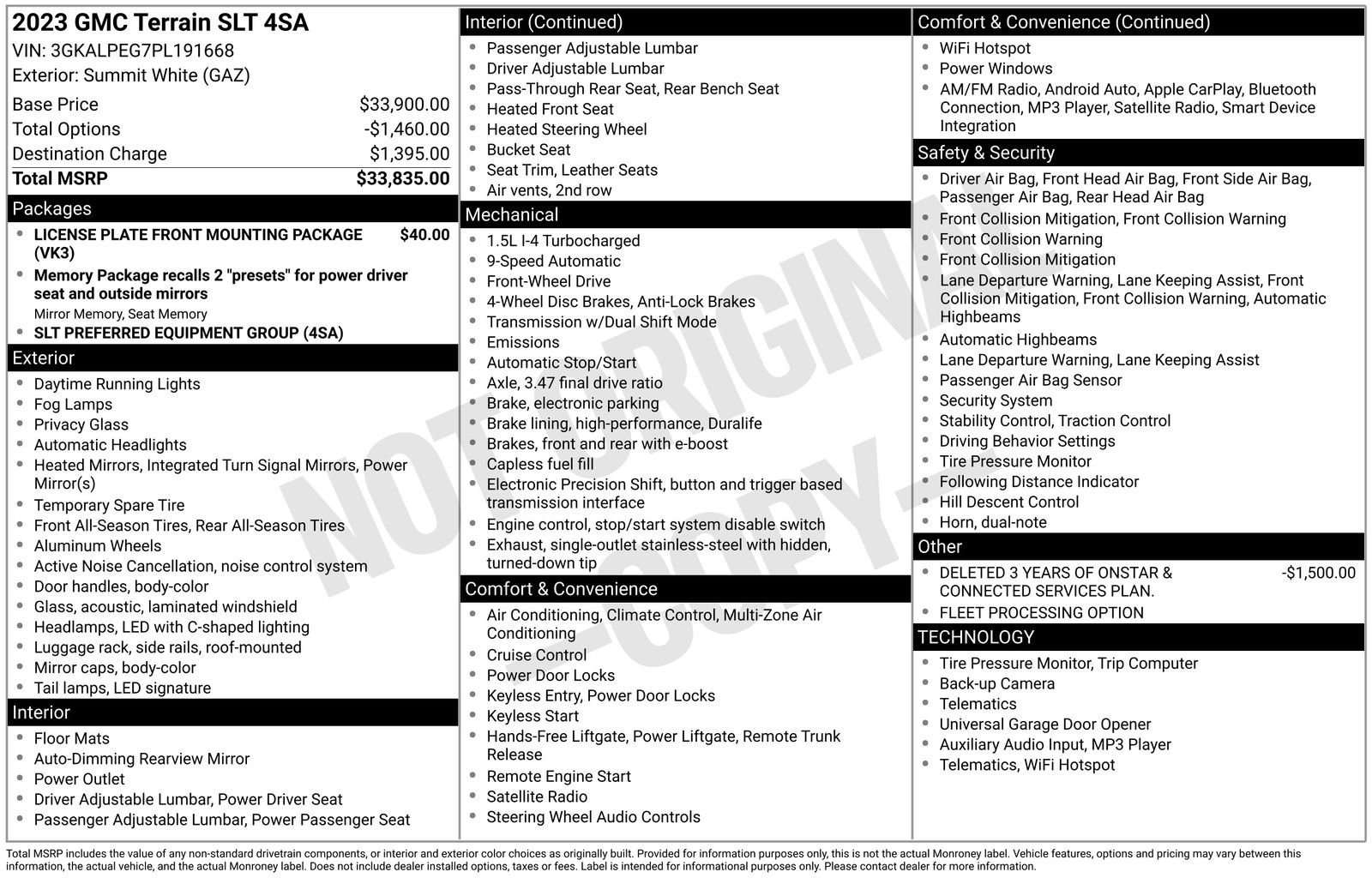 Certified 2023 GMC Terrain SLT image 34