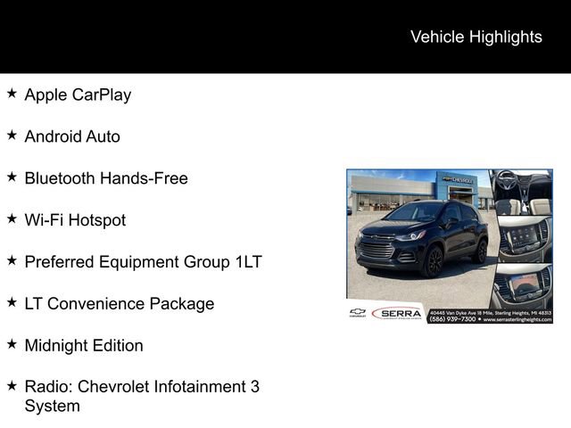 Certified 2022 Chevrolet Trax LT w/ Midnight Edition image 4