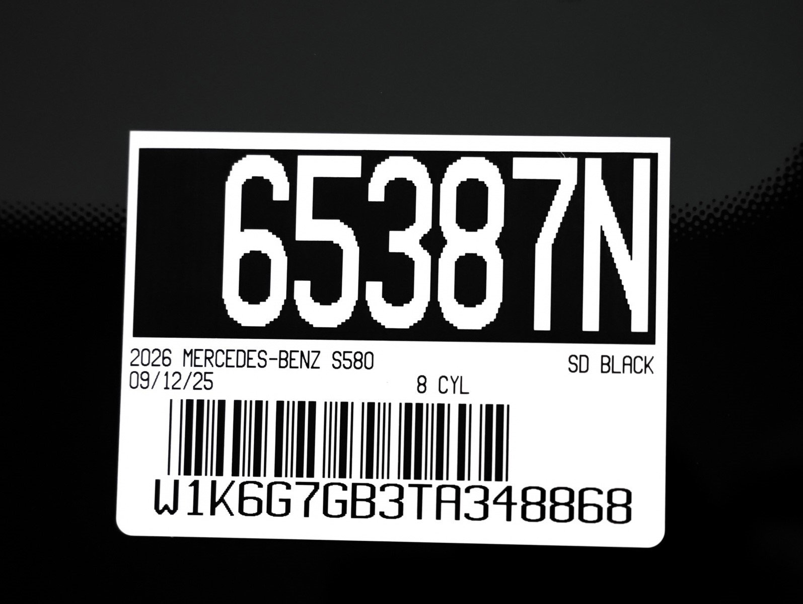 New 2026 Mercedes-Benz S 580 4MATIC Sedan image 27