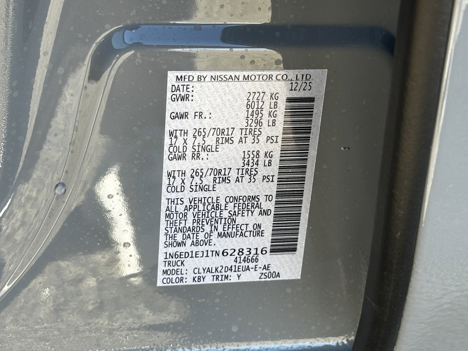 New 2026 Nissan Frontier Pro-X w/ Pro Premium Package image 34