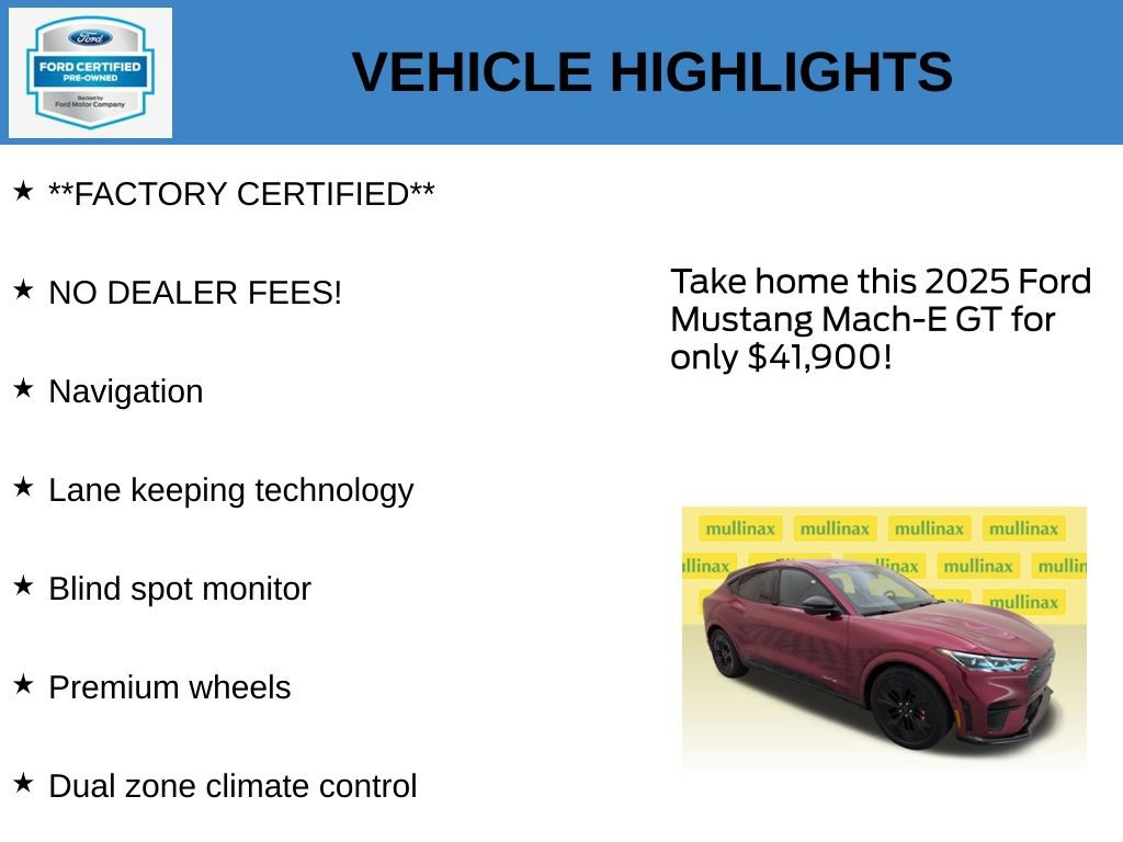 Used 2025 Ford Mustang Mach-E GT AWD/4WD image 11