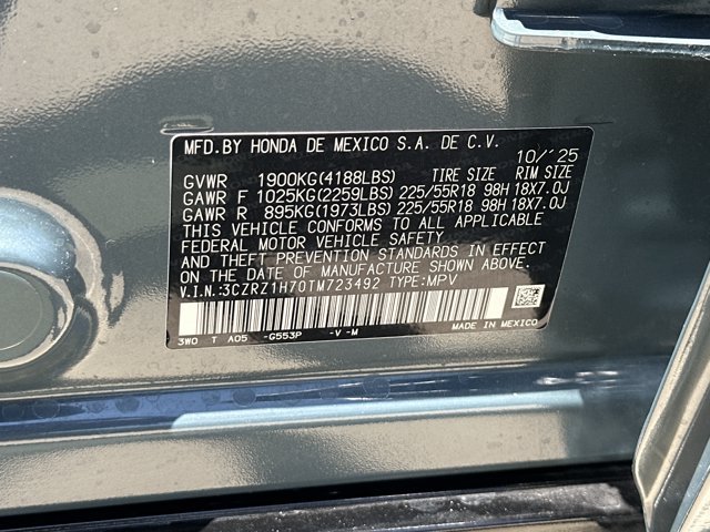 Used 2026 Honda HR-V EX-L image 38