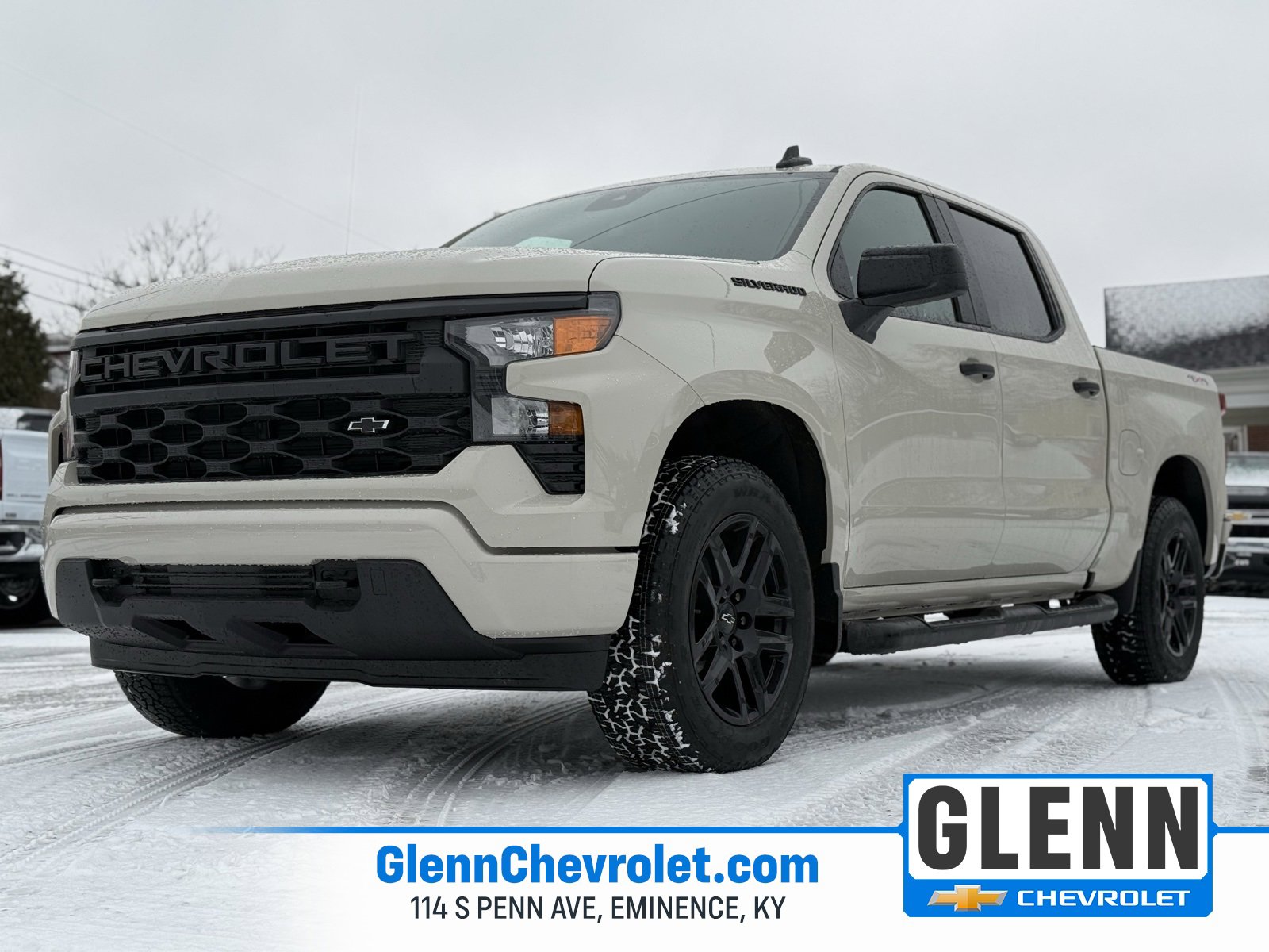 New 2026 Chevrolet Silverado 1500 Custom w/ Turbomax Blackout Package image 1