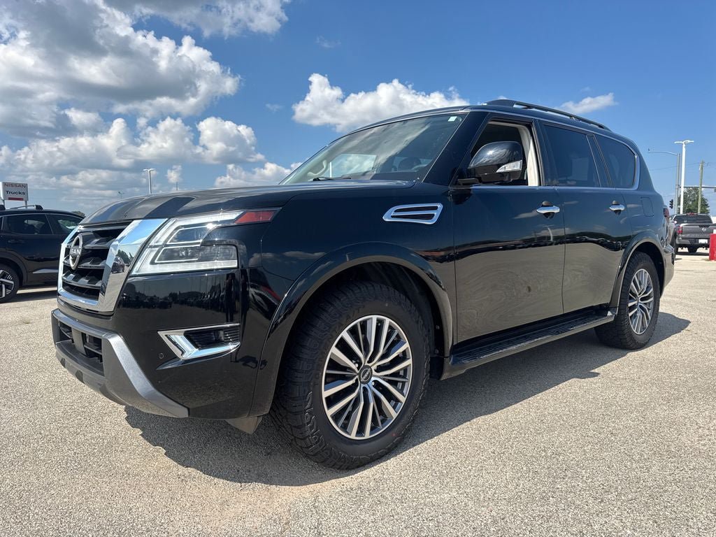Used 2023 Nissan Armada SL w/ Captain's Chairs Package AWD/4WD image 2