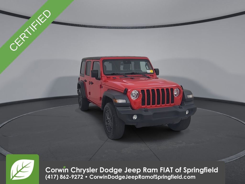 Certified 2024 Jeep Wrangler Sport S image 4