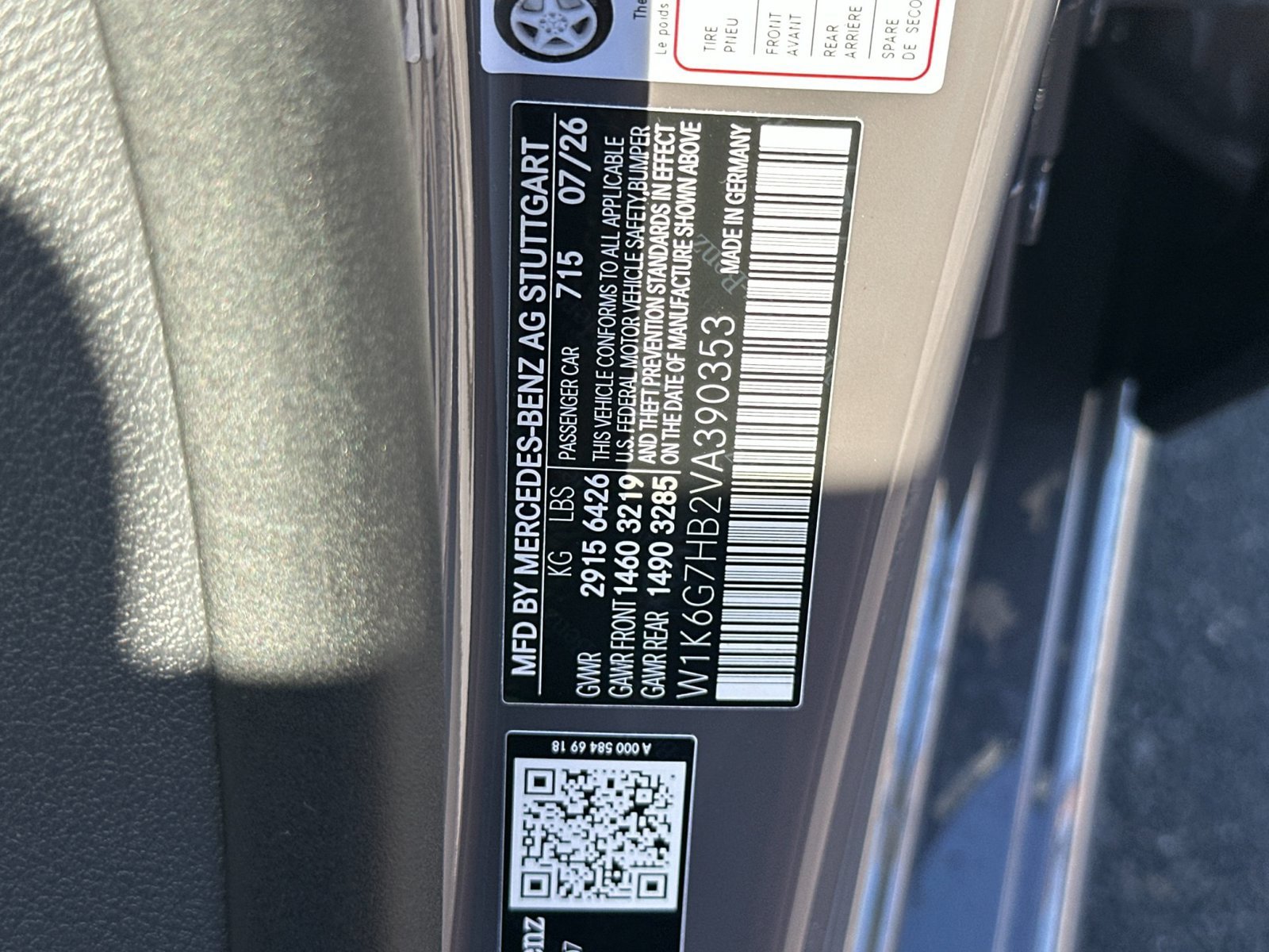 New 2027 Mercedes-Benz S 580 4MATIC Sedan image 32