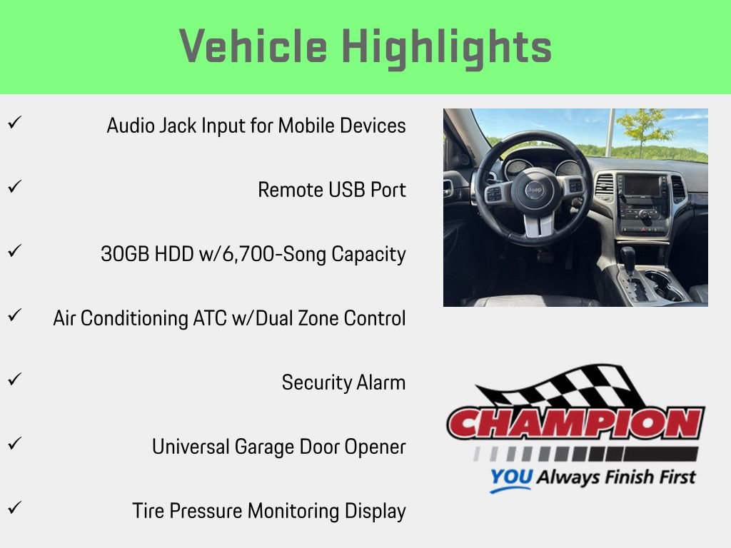 Used 2011 Jeep Grand Cherokee Laredo AWD/4WD image 12