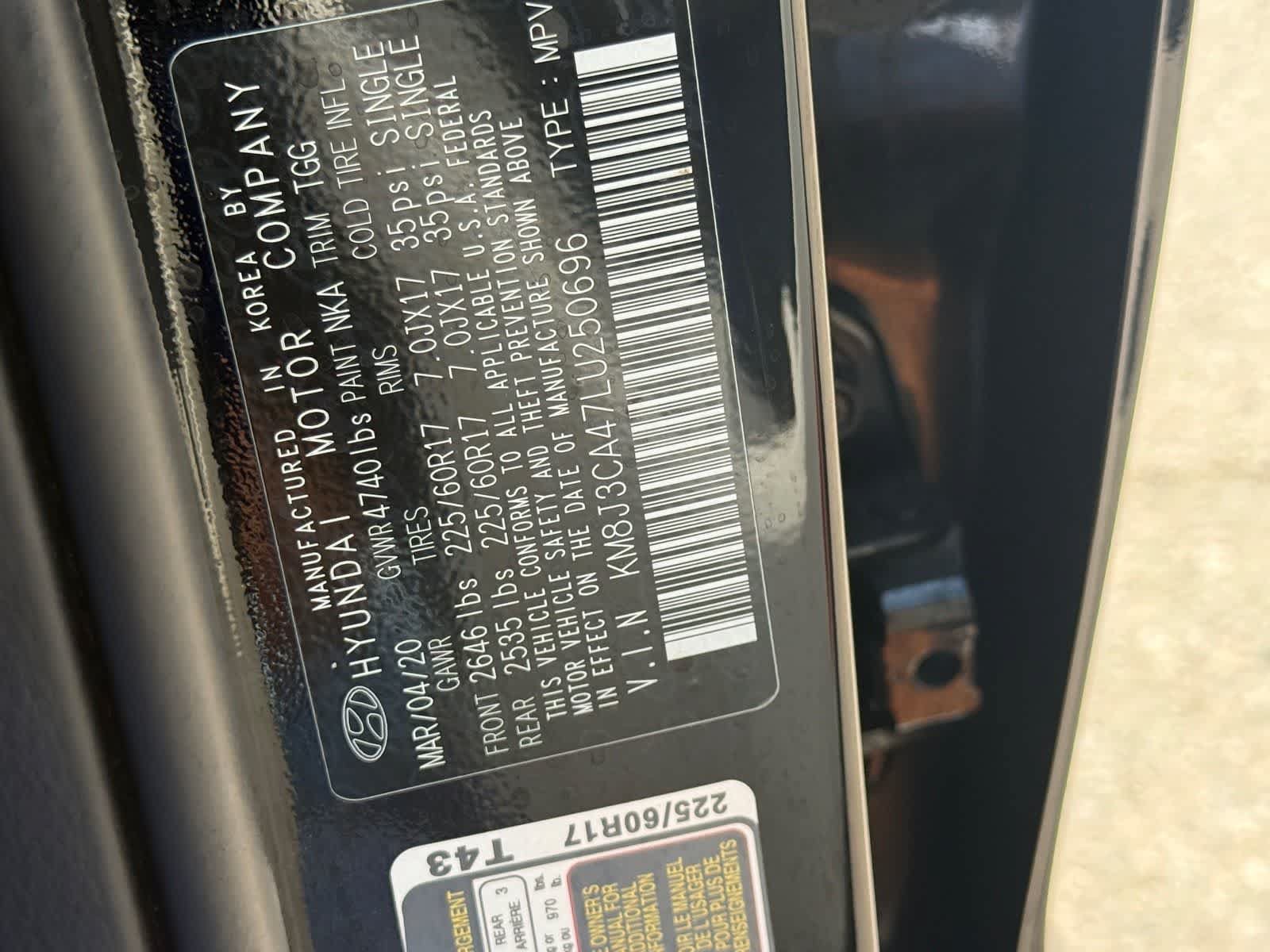 Used 2020 Hyundai Tucson Value AWD/4WD image 25
