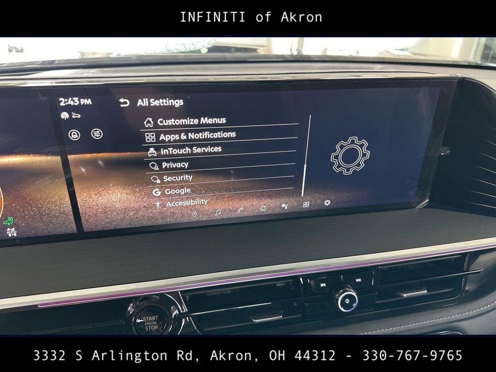 Certified 2025 INFINITI QX80 Sensory image 79
