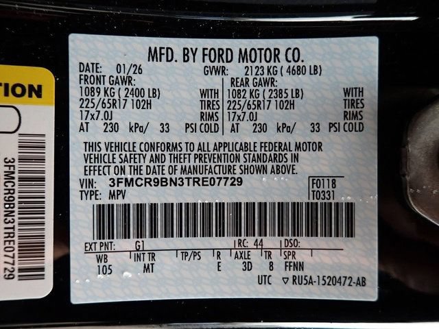 New 2026 Ford Bronco Sport Big Bend AWD/4WD image 18