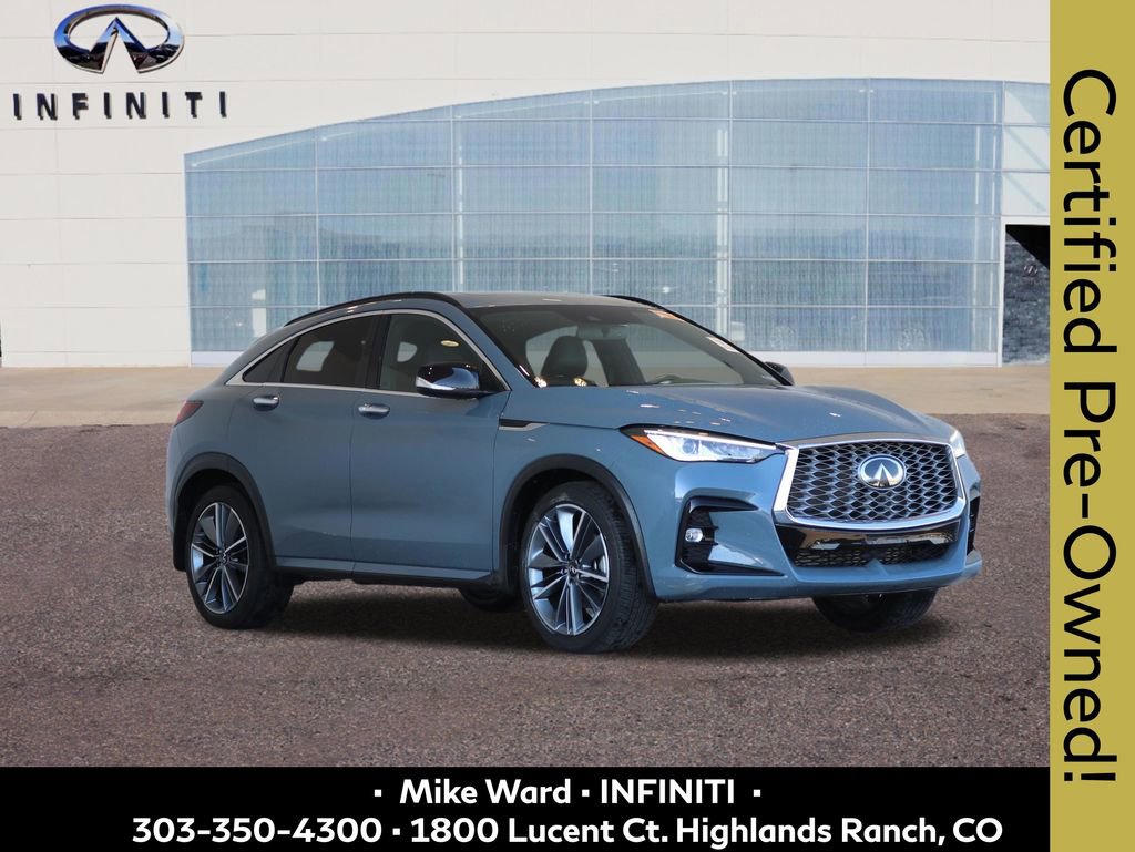Certified 2023 INFINITI QX55 Luxe AWD/4WD image 8