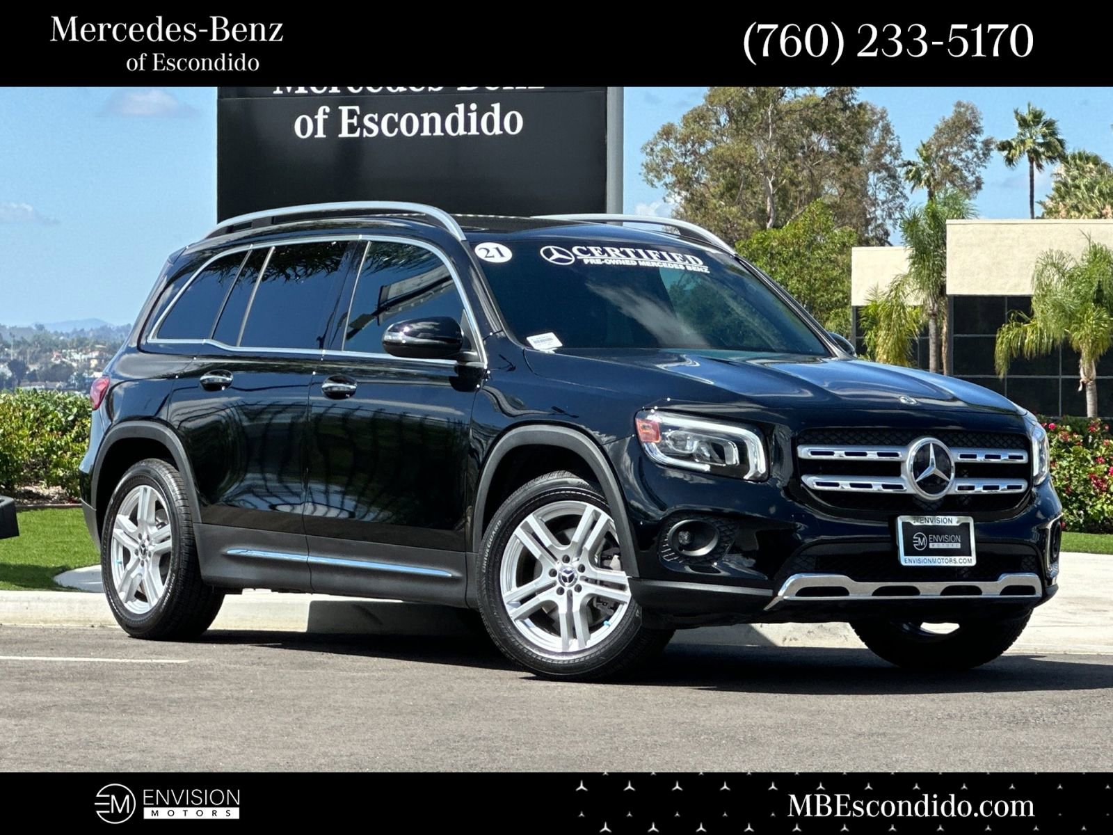 Certified 2021 Mercedes-Benz GLB 250