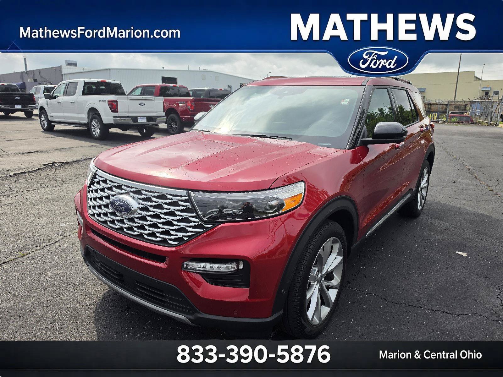 Used 2021 Ford Explorer Platinum w/ Equipment Group 601A