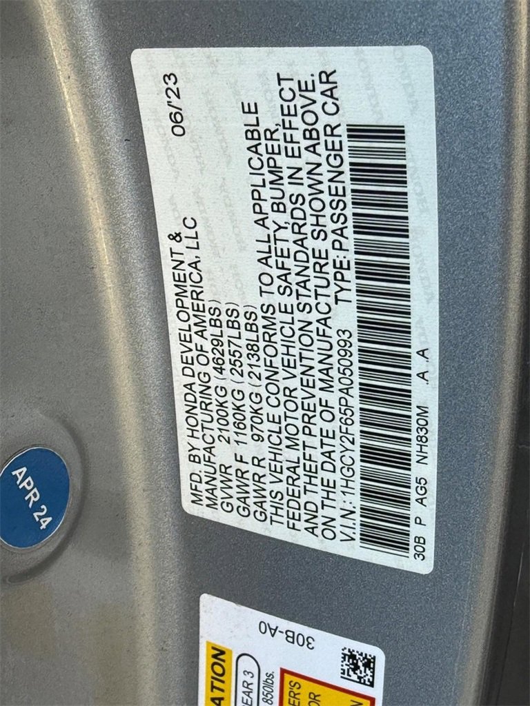 Used 2023 Honda Accord EX-L image 30