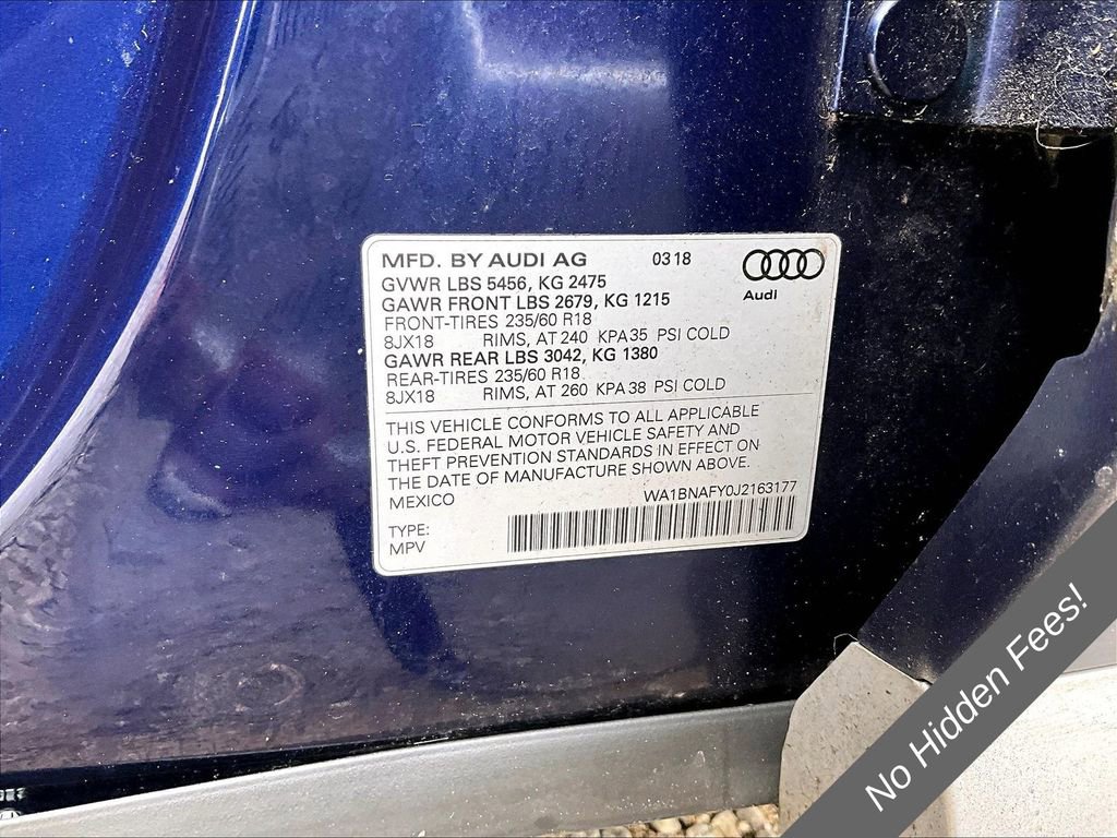 Used 2018 Audi Q5 2.0T Premium Plus w/ Premium Plus Package AWD/4WD image 28