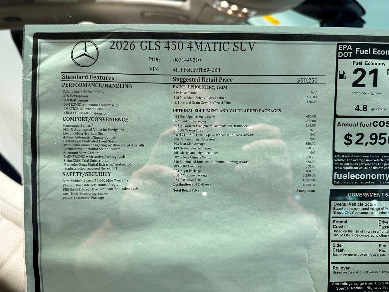 New 2026 Mercedes-Benz GLS 450 4MATIC image 19