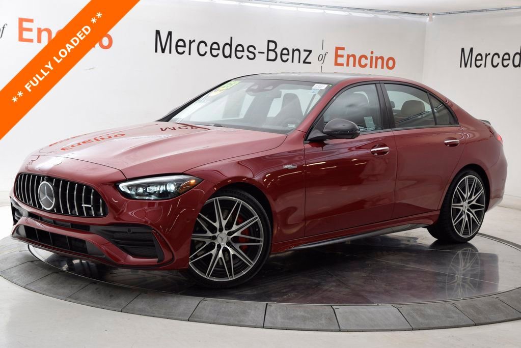 Used 2025 Mercedes-Benz C 43 AMG 4MATIC Sedan image 2