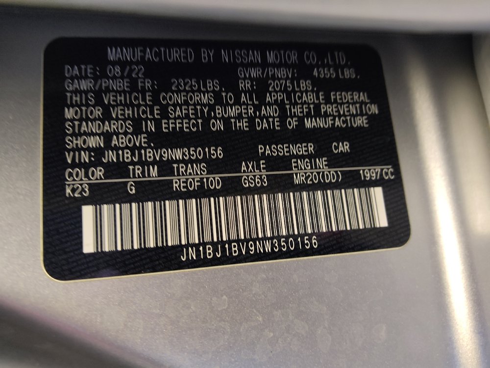 Used 2022 Nissan Rogue Sport SV w/ Technology Package FWD image 33