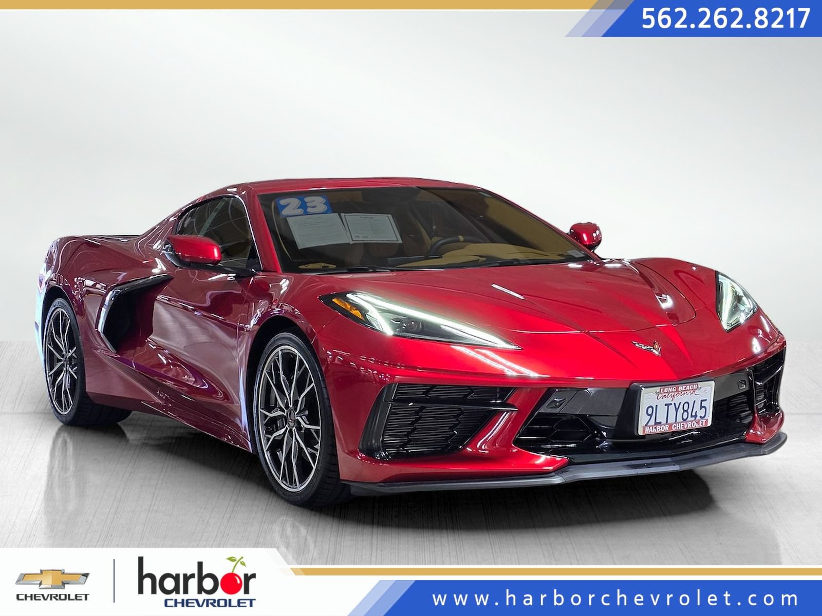 Used 2023 Chevrolet Corvette Stingray Premium Cpe w/ Z51 Performance Package RWD image 1