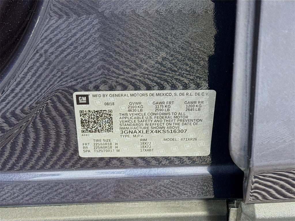 Used 2019 Chevrolet Equinox LT image 30