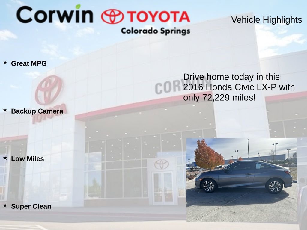 Used 2016 Honda Civic LX-P image 6