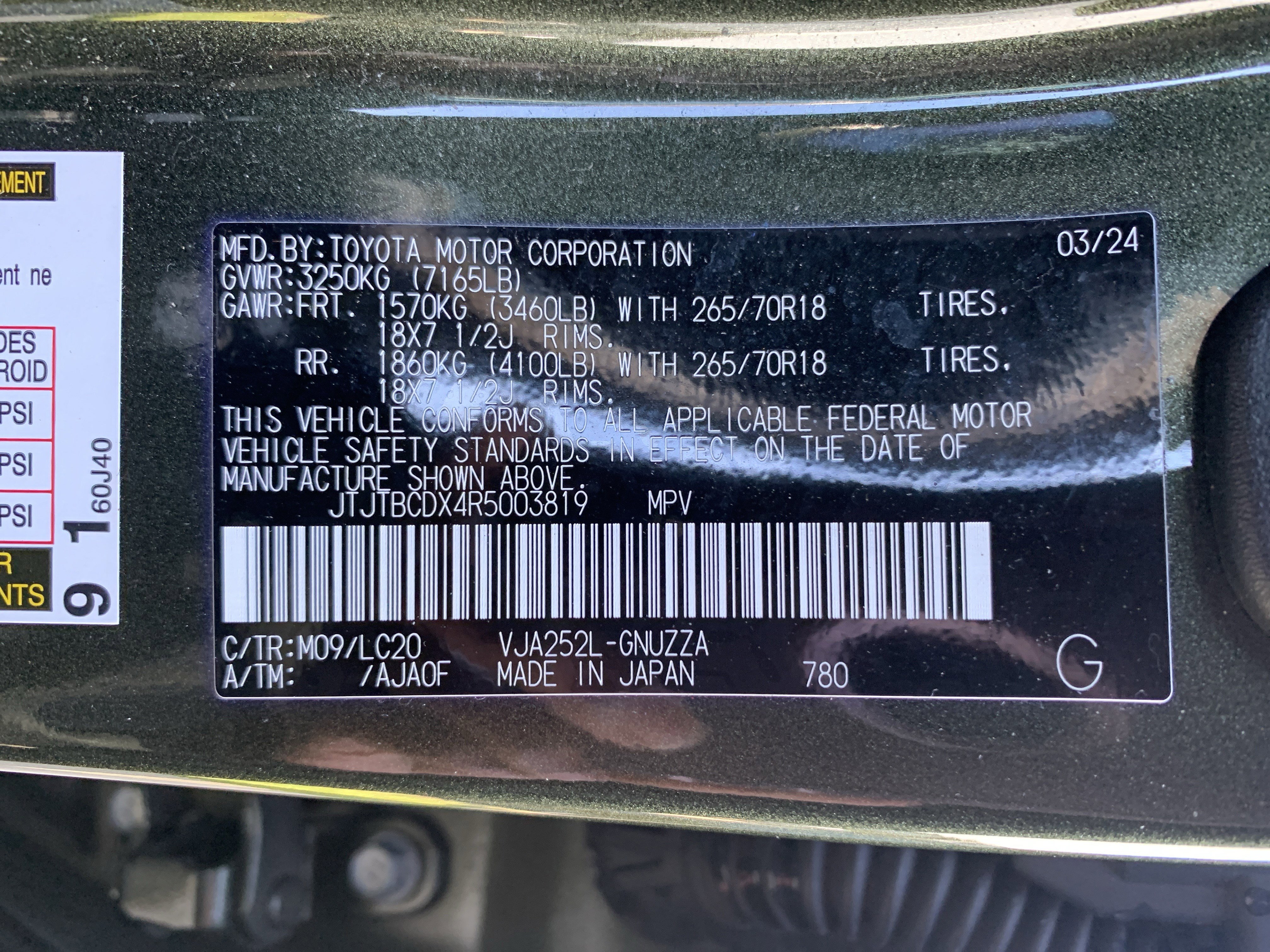 Used 2024 Lexus GX 550 image 36