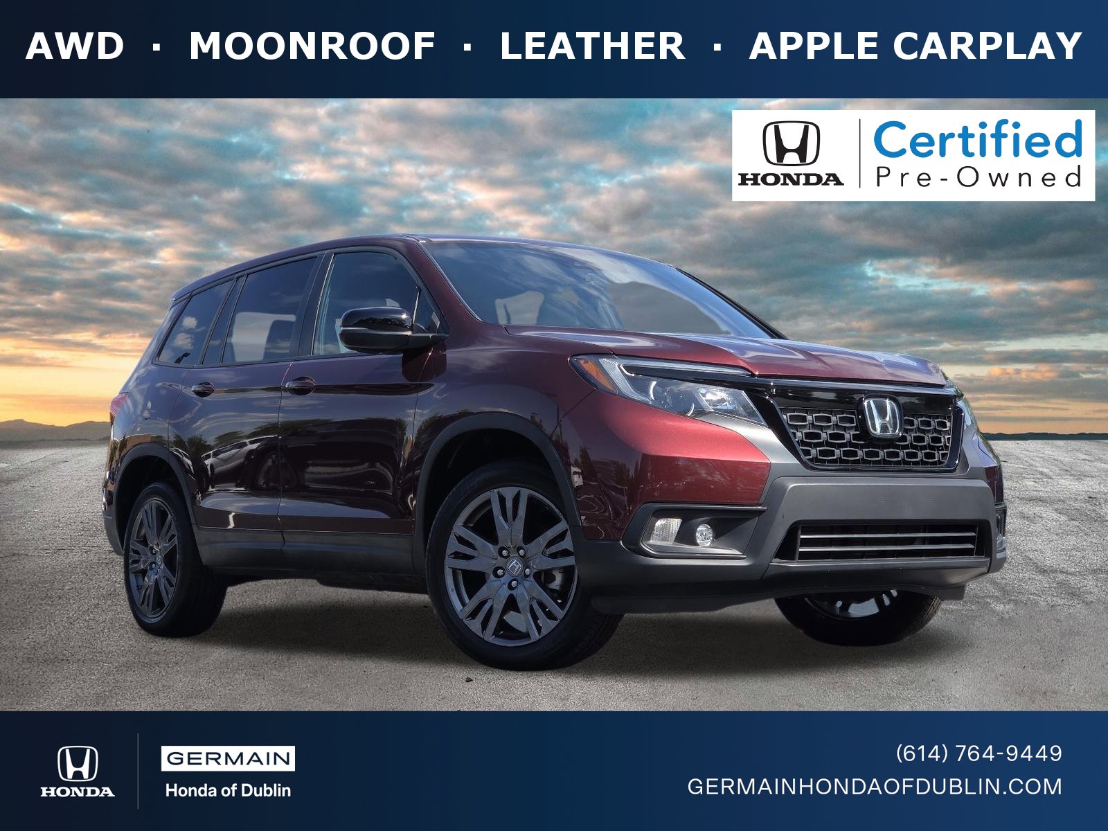 Used 2021 Honda Passport EX-L