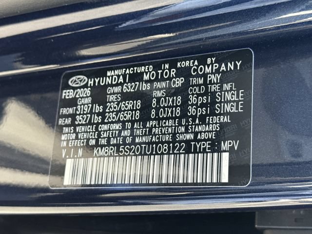 New 2026 Hyundai Palisade SEL FWD image 32