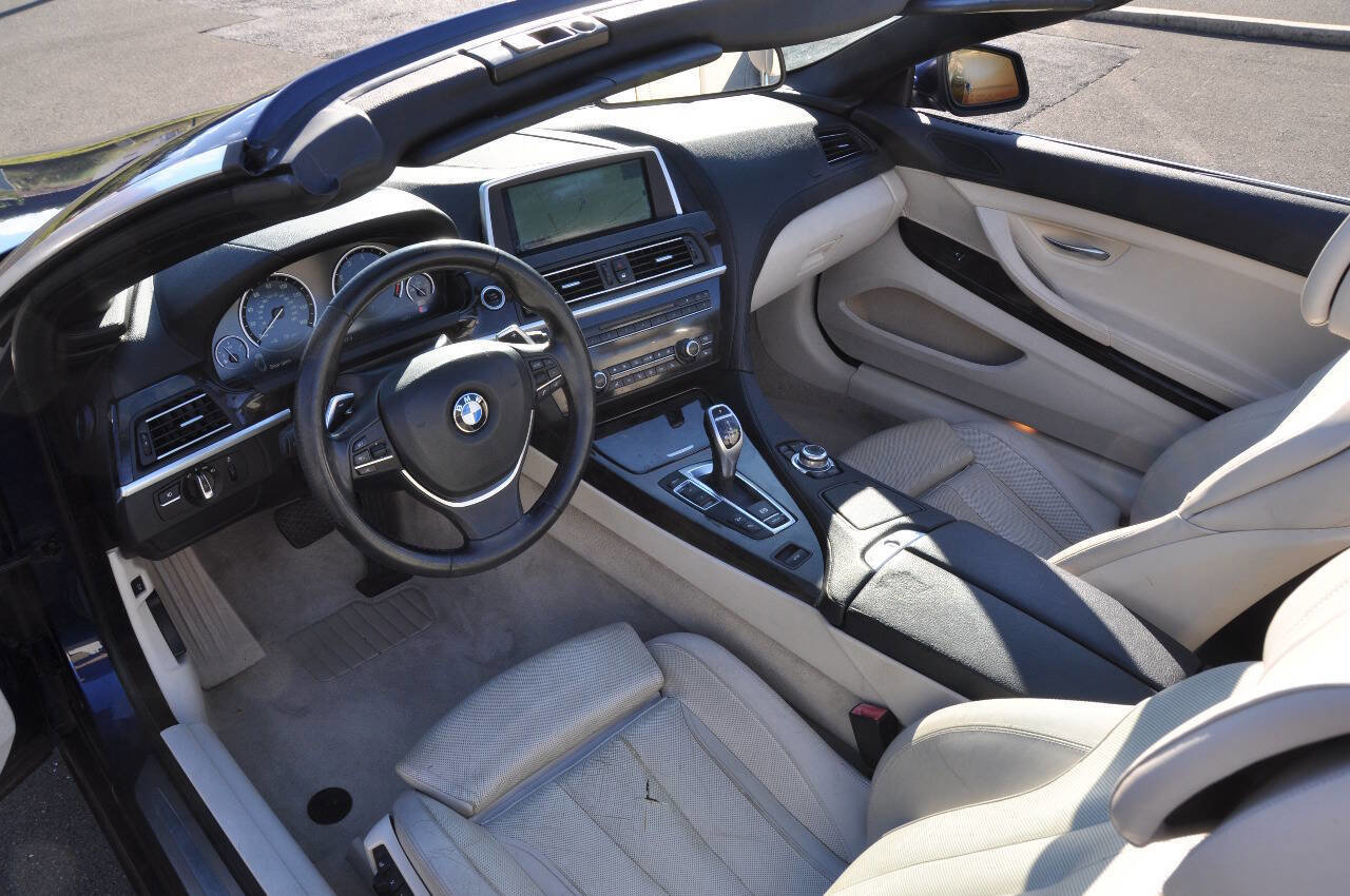 Used 2012 BMW 650i xDrive Convertible AWD/4WD image 22