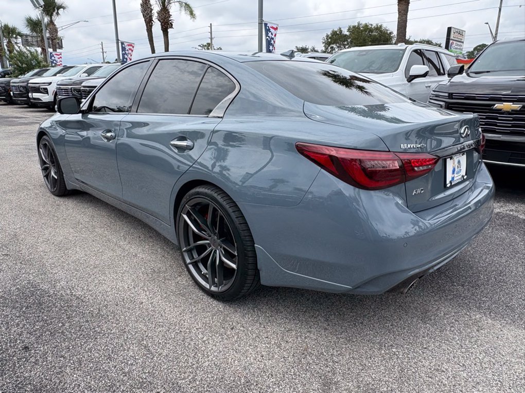 Used 2023 INFINITI Q50 Red Sport 400 AWD/4WD image 8