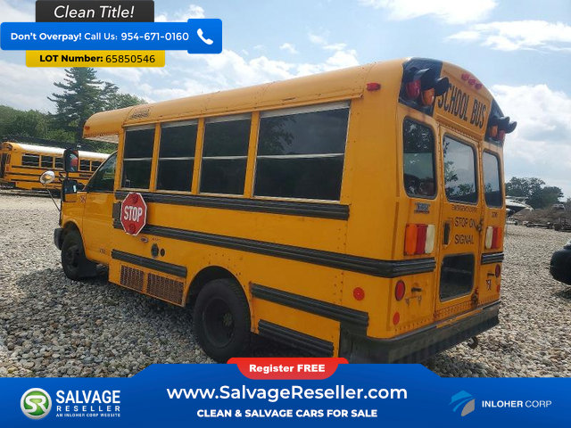 Used 2014 Chevrolet Express 3500 w/ School Bus Package RWD image 4