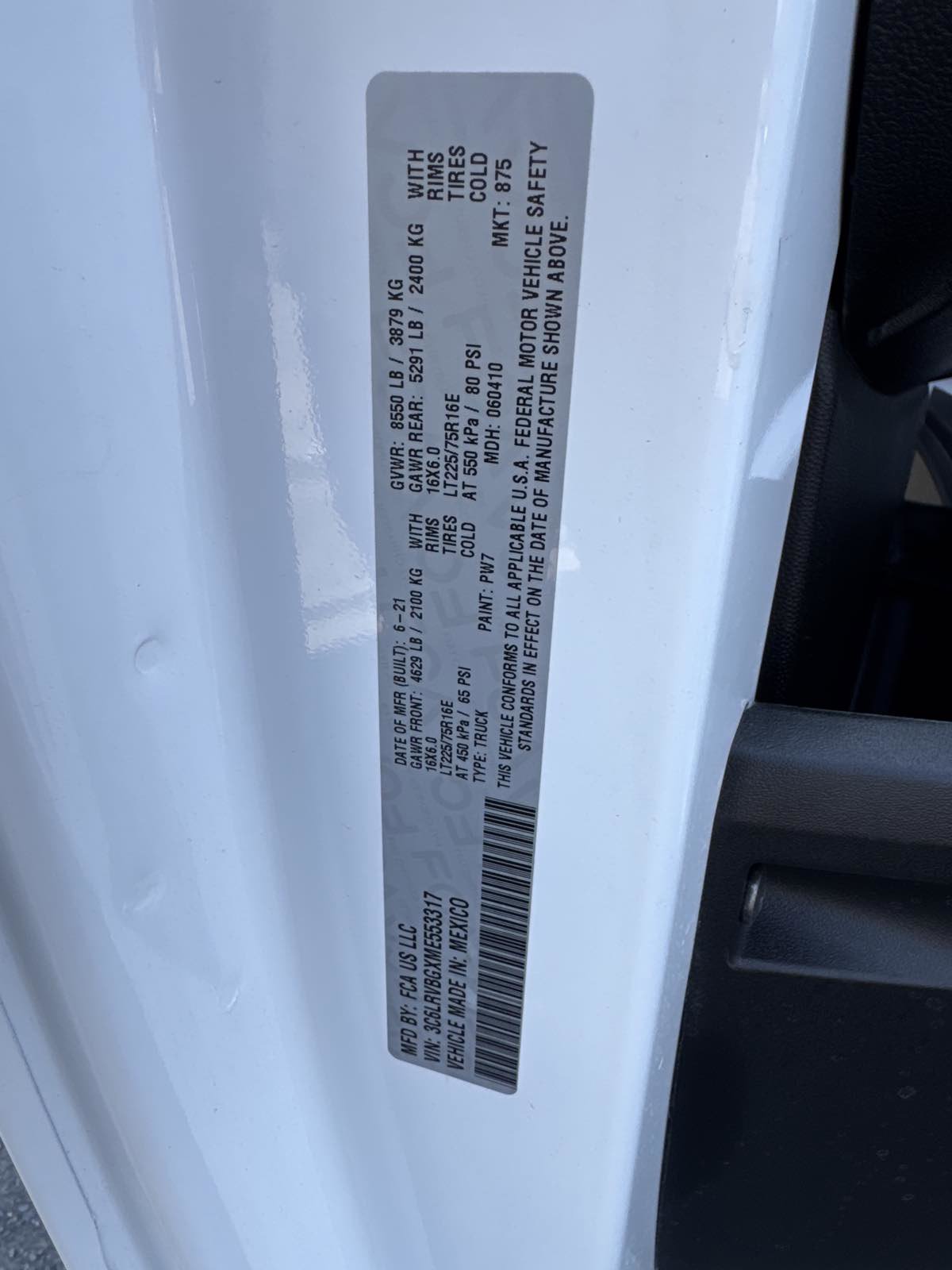 Used 2021 RAM ProMaster 1500 FWD image 16
