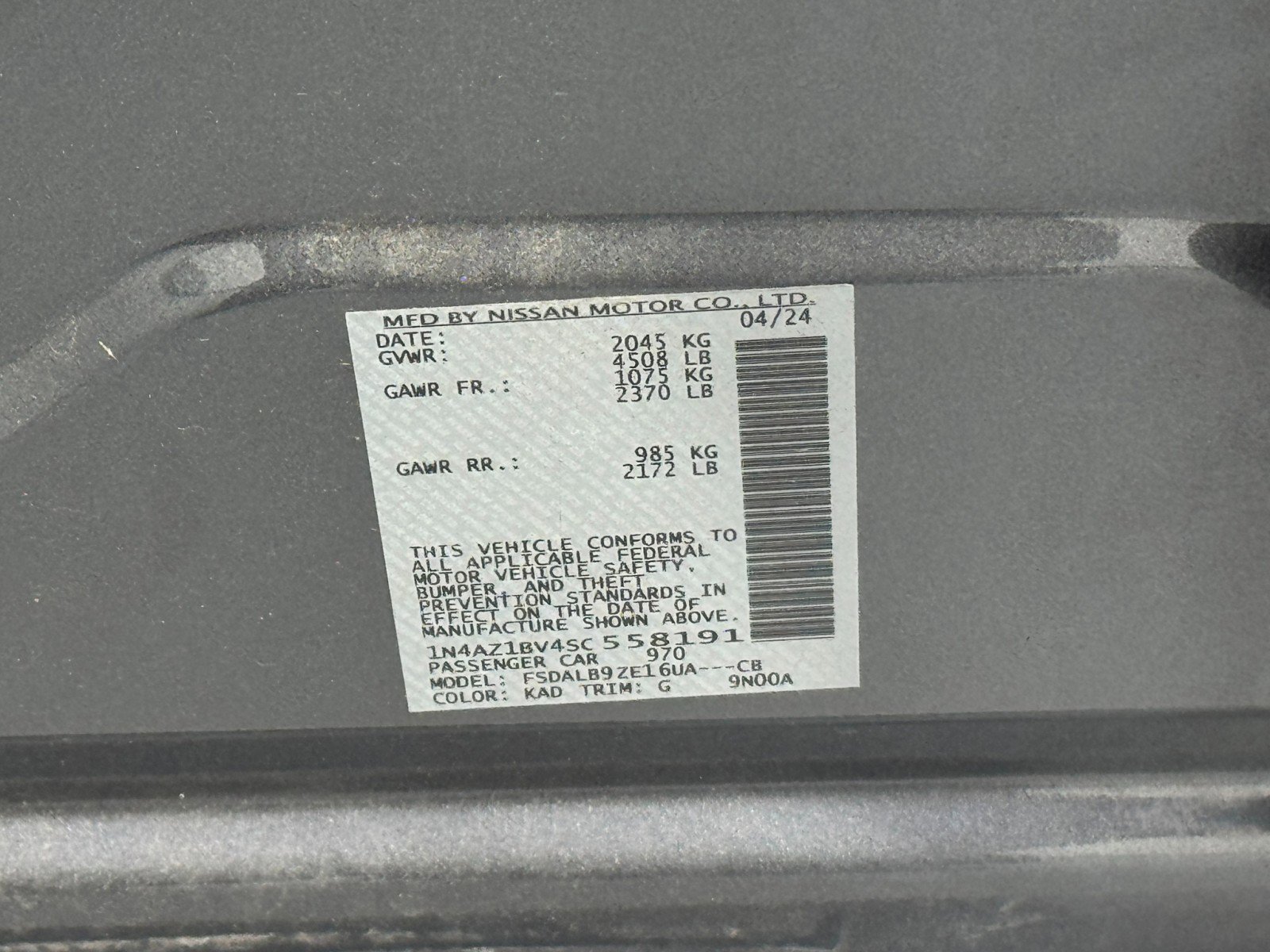 Used 2025 Nissan Leaf S image 37