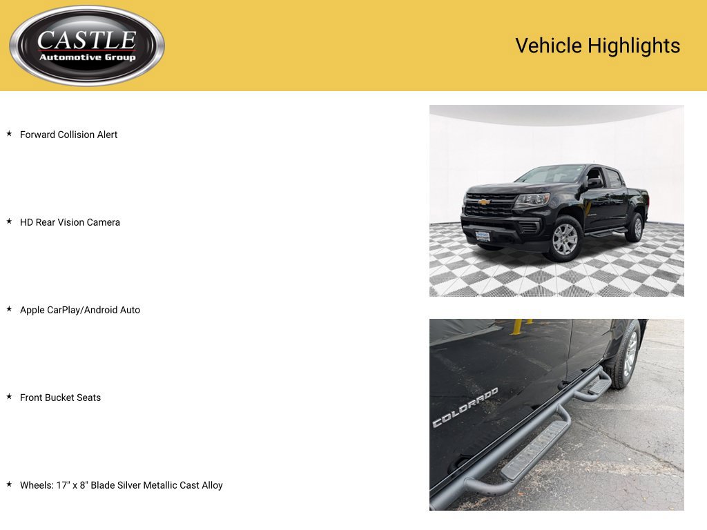 Used 2021 Chevrolet Colorado LT w/ Safety Package AWD/4WD image 7