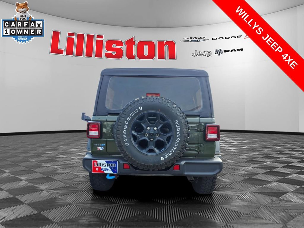 Used 2023 Jeep Wrangler Willys 4xe w/ Cold Weather Group image 3