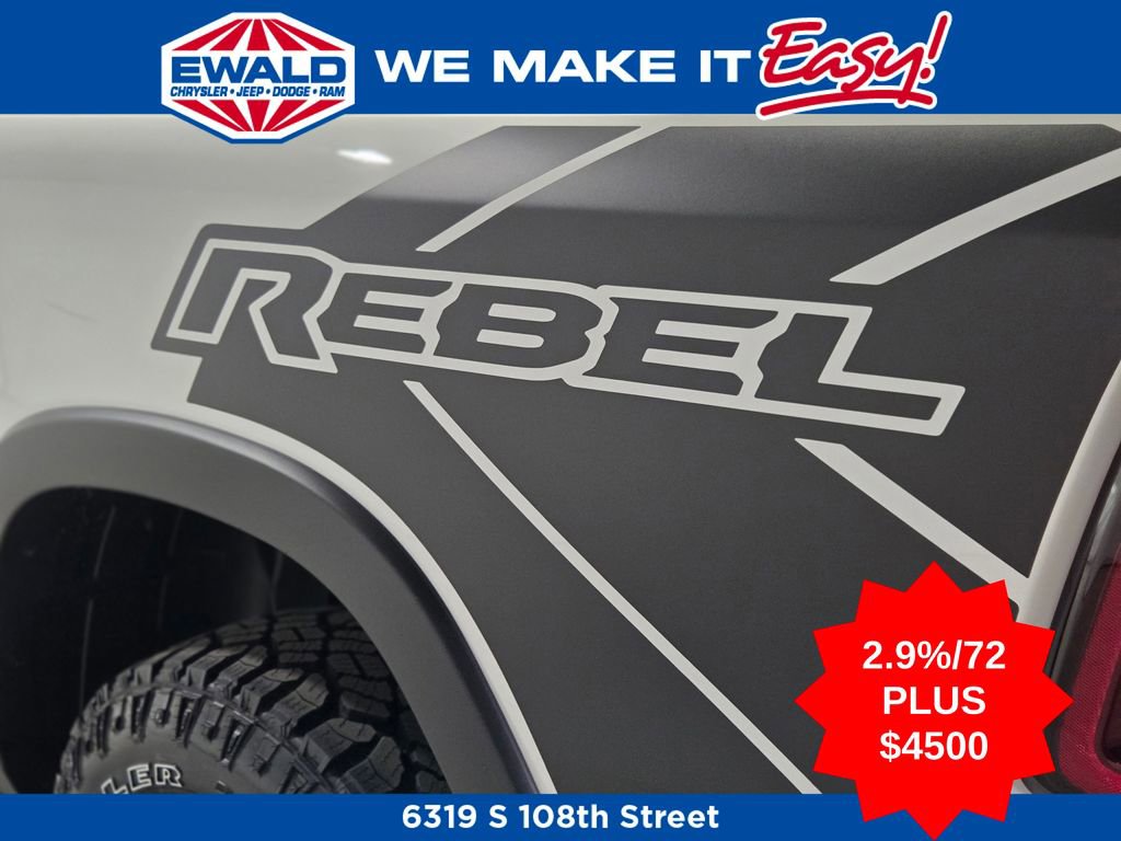 New 2026 RAM 1500 Rebel w/ Rebel Level 2 Equipment Group image 29