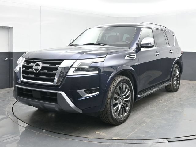 Used 2021 Nissan Armada Platinum w/ Captain's Chairs Package AWD/4WD image 5