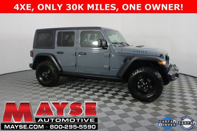 Used 2025 Jeep Wrangler Unlimited Sport S 4xe image 1