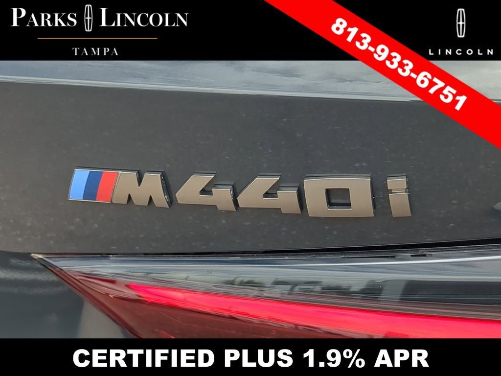 Used 2021 BMW M440i Convertible w/ Premium Package RWD image 9