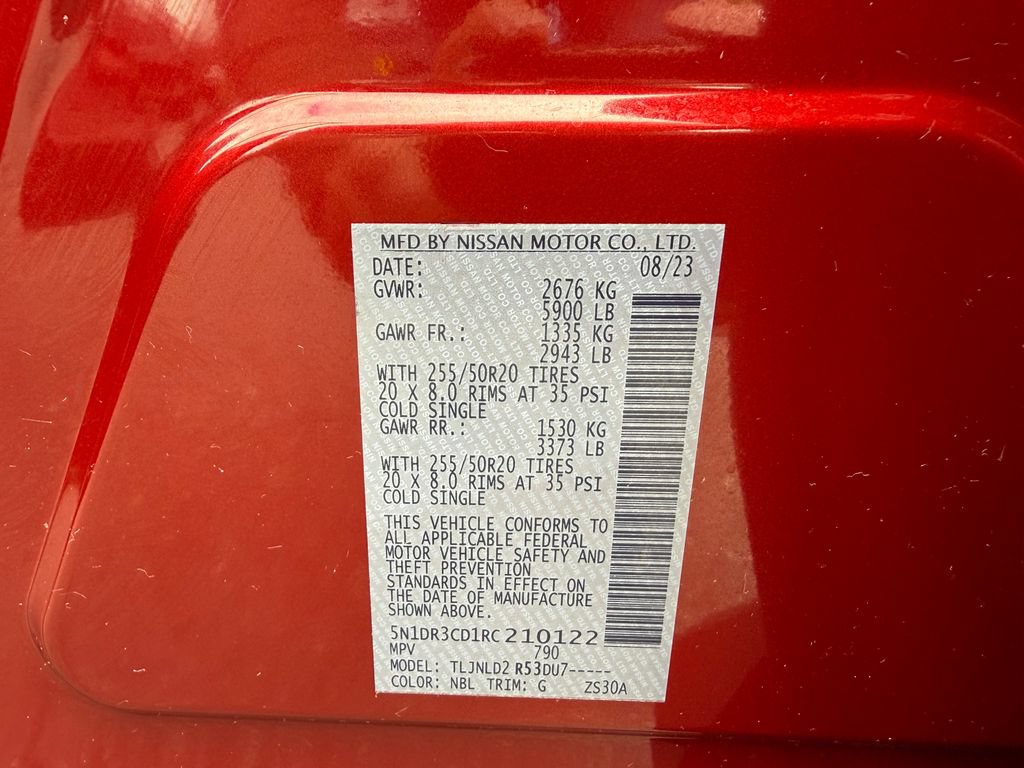 Used 2024 Nissan Pathfinder SL w/ SL Premium Package AWD/4WD image 19