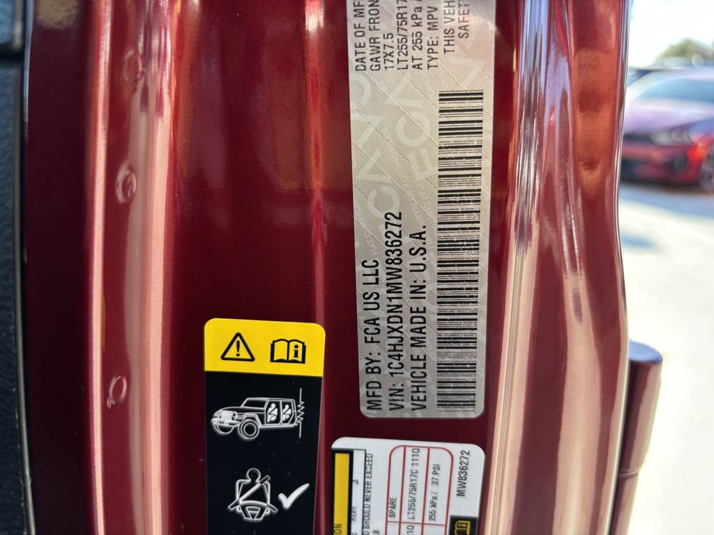 Used 2021 Jeep Wrangler Unlimited Sport image 27