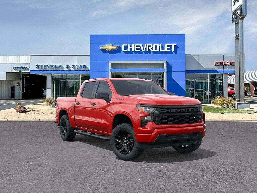 New 2026 Chevrolet Silverado 1500 Custom w/ Turbomax Blackout Package AWD/4WD image 31