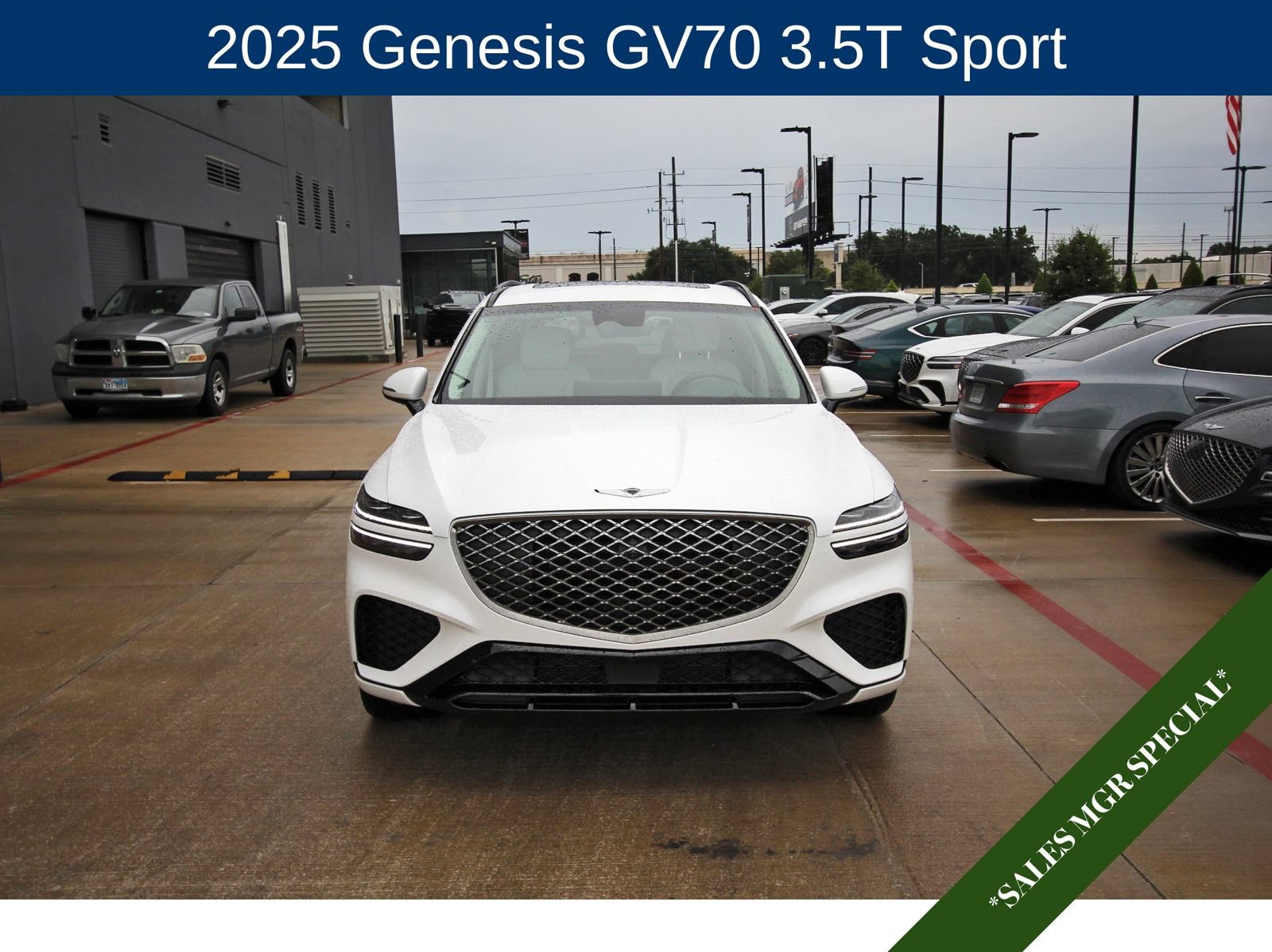 Used 2025 Genesis GV70 3.5T Sport w/ Sport Prestige Package AWD/4WD image 2