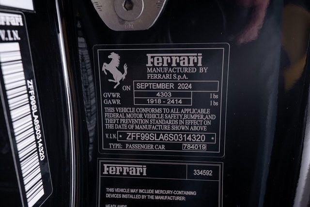 Certified 2025 Ferrari 296 GTB image 59